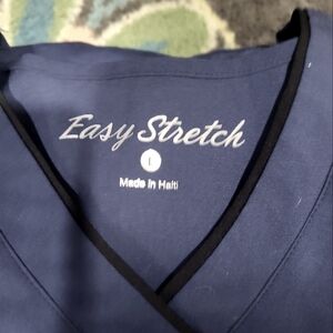 Navy scrub top
